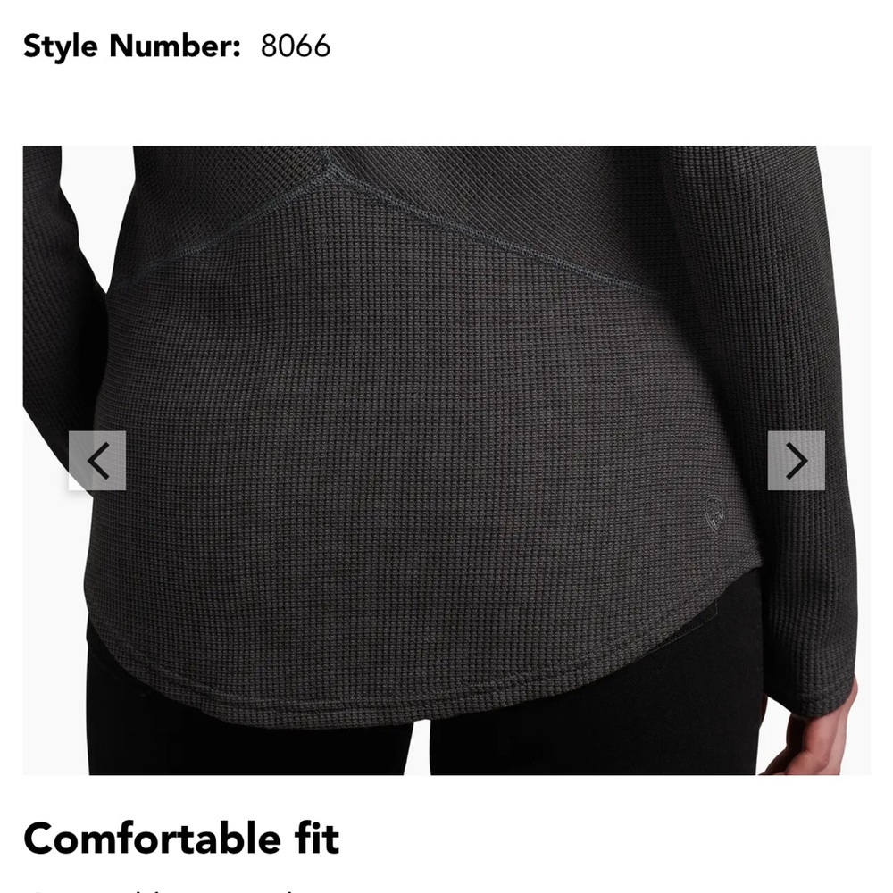 Kule XL lightweight long sleeve Petra top. Cotton polyester, super comfy